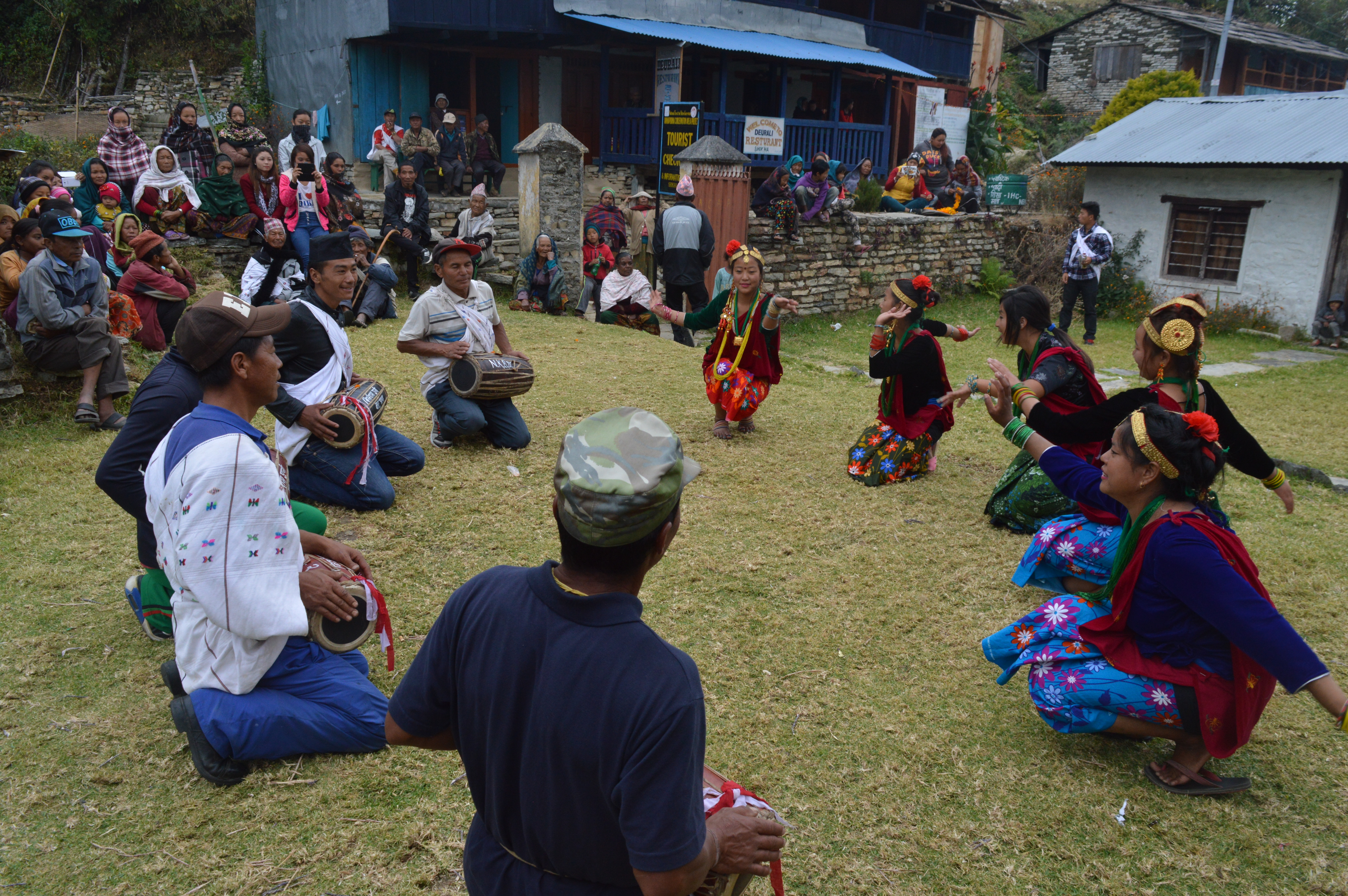Traditional dance festival in Shikha